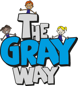 Gray Preschool Logo
