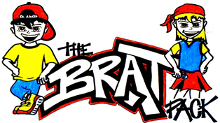 The Brat Pack Logo