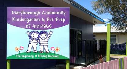 Maryborough Community Kindergarten and Pre-Prep Schooling